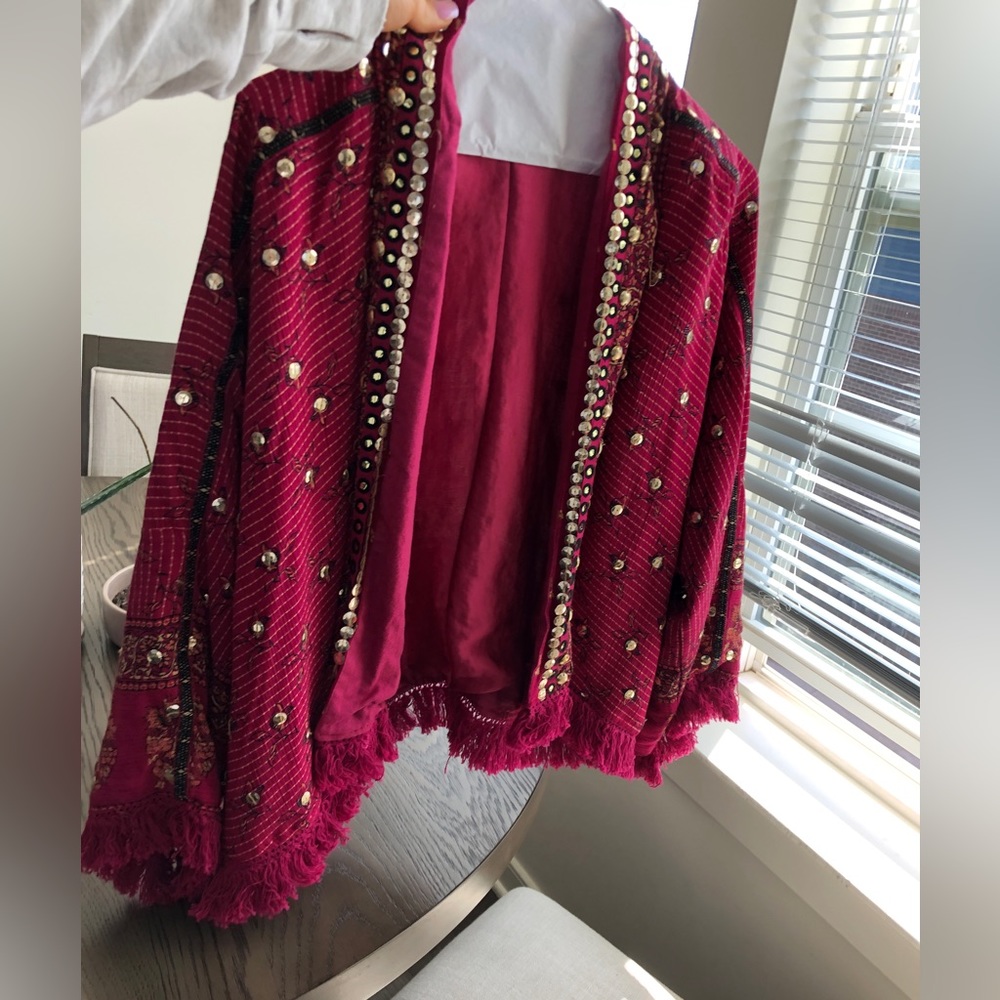 Free People Boho Cardigan NWOT - Picture 2 of 8